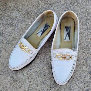 Mootsies Tootsies Light Blue Loafers Size 8 Women Color Ivory White